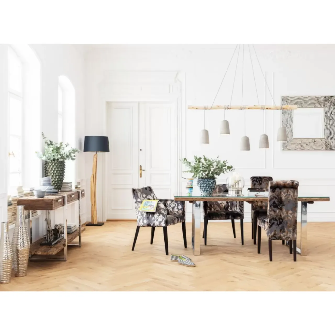 Hängeleuchten|KARE Design Hangeleuchte Dining Concrete Cinque