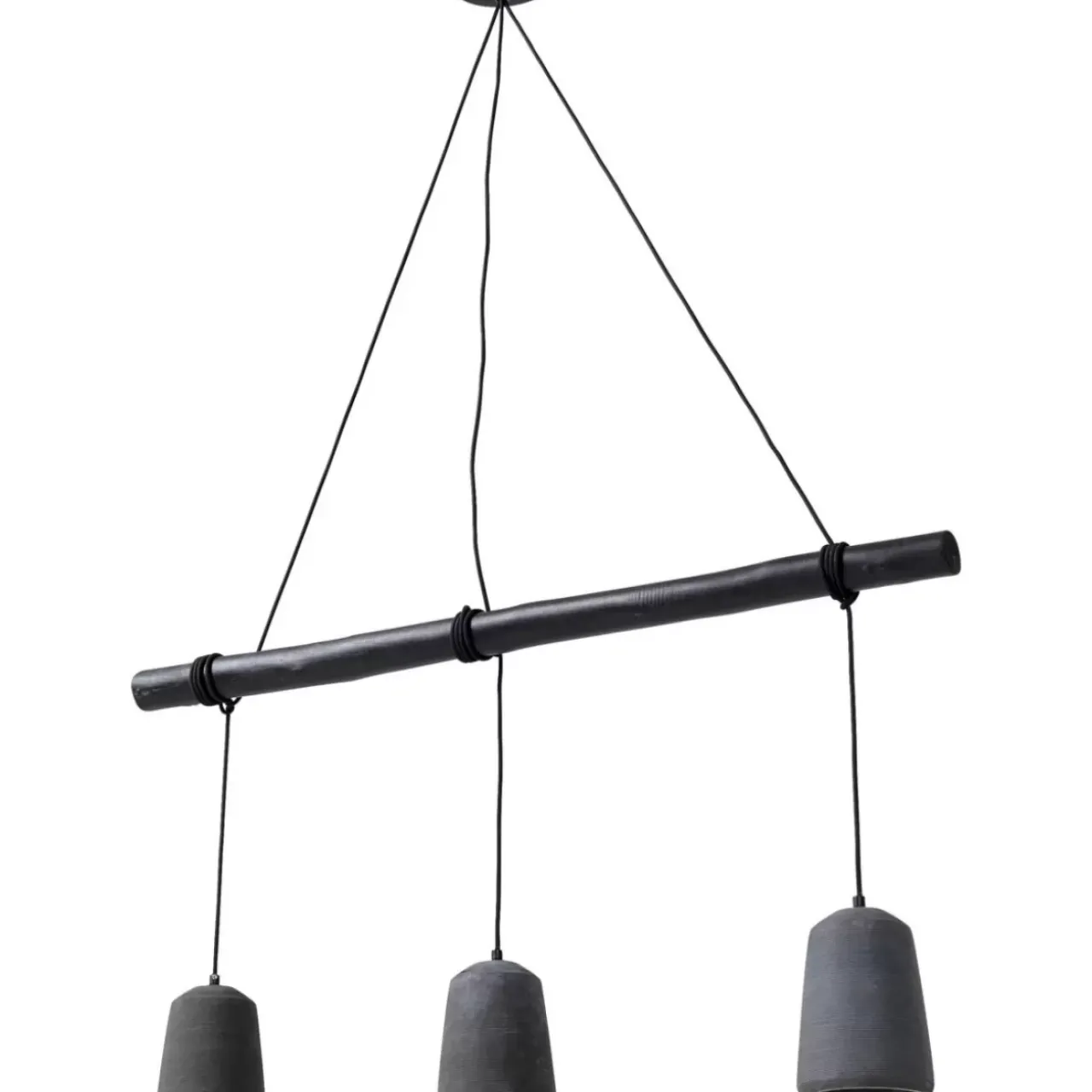 Hängeleuchten|KARE Design Hangeleuchte Dining Concrete Schwarz Tre