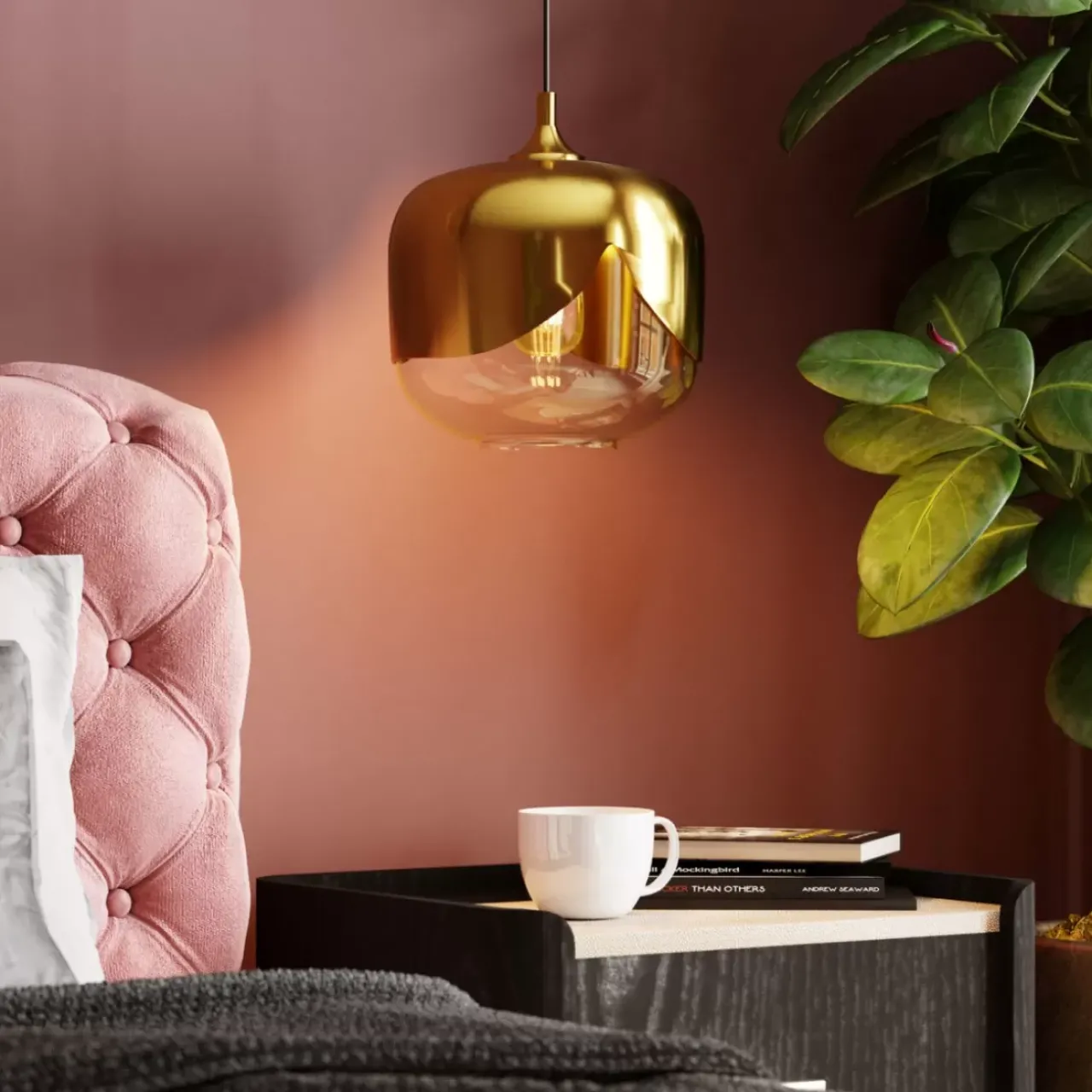 Hängeleuchten|KARE Design Hangeleuchte Golden Goblet O25Cm