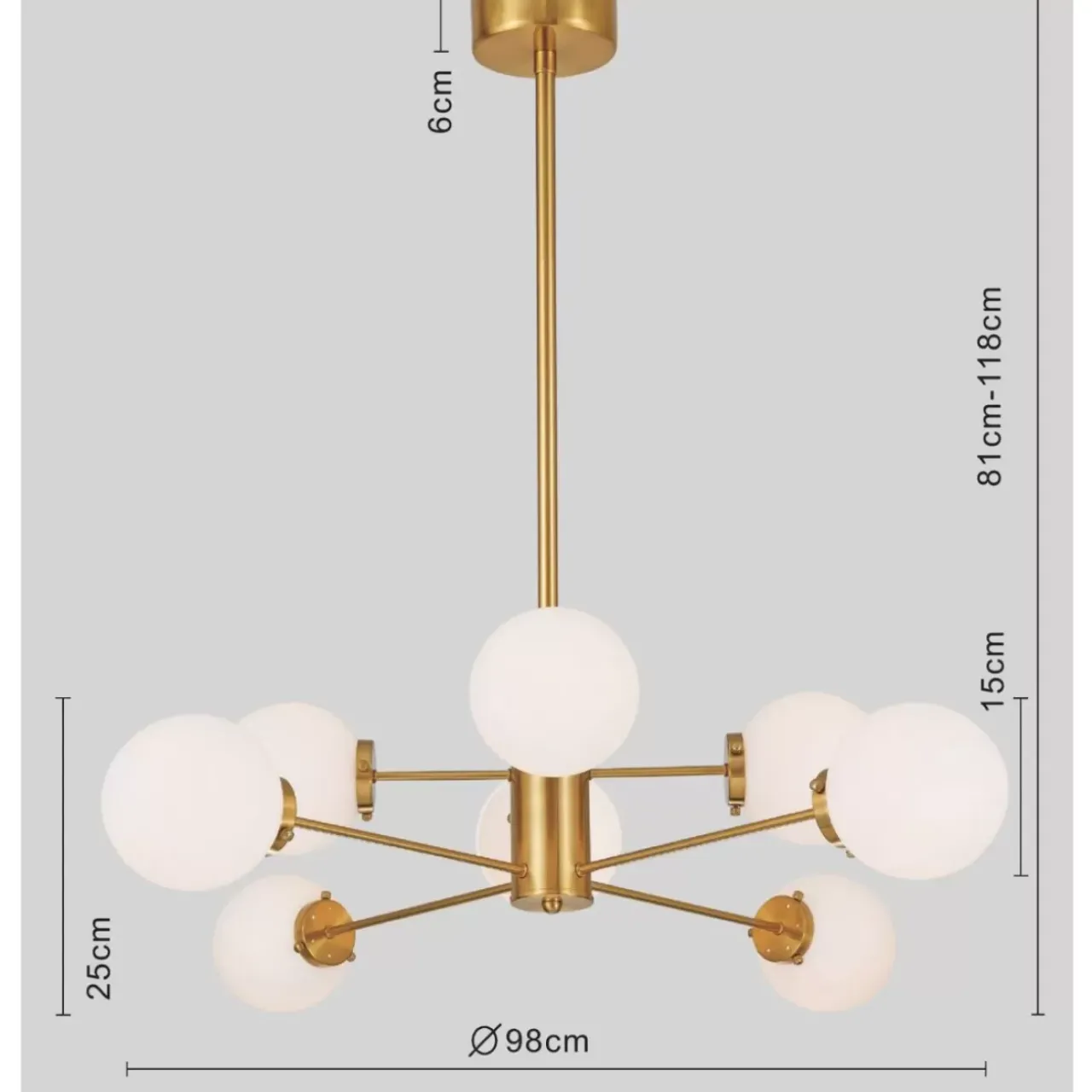 Hängeleuchten|KARE Design Hangeleuchte Heavenly Gold O98Cm