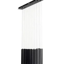 Hängeleuchten|KARE Design Hangeleuchte Living Vegas Schwarz Matt Led 120Cm