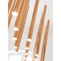 Hängeleuchten|KARE Design Hangeleuchte Living Vegas Brass Led