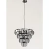 Hängeleuchten|KARE Design Hangeleuchte Mariposa Three Circle Schwarz Smoke