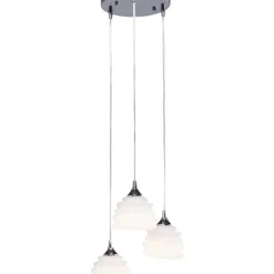 Hängeleuchten|KARE Design Hangeleuchte Ruffle Weis O 37Cm