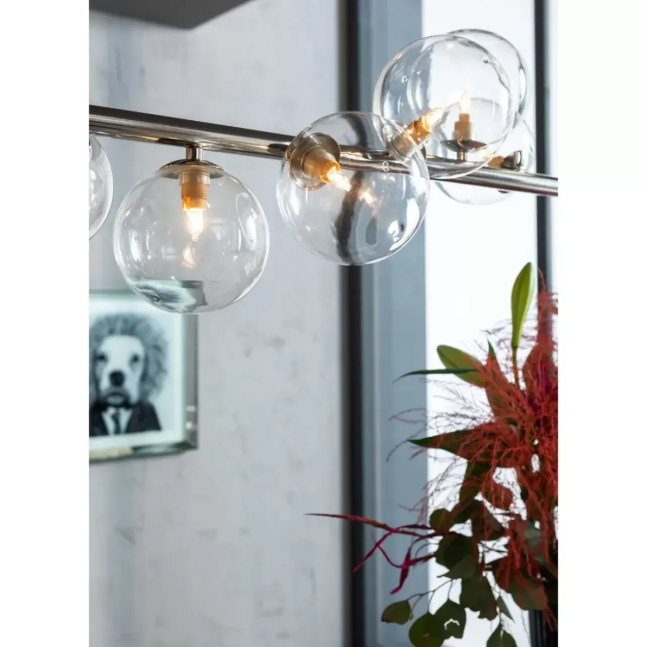 Hängeleuchten|KARE Design Hangeleuchte Scala Balls Chrome 150Cm