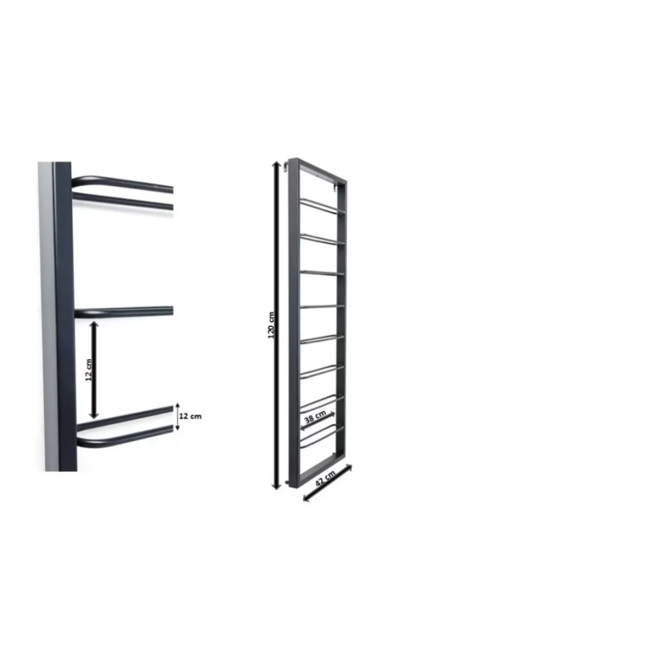 Regale|KARE Design Hangeweinregal Bistro 120Cm