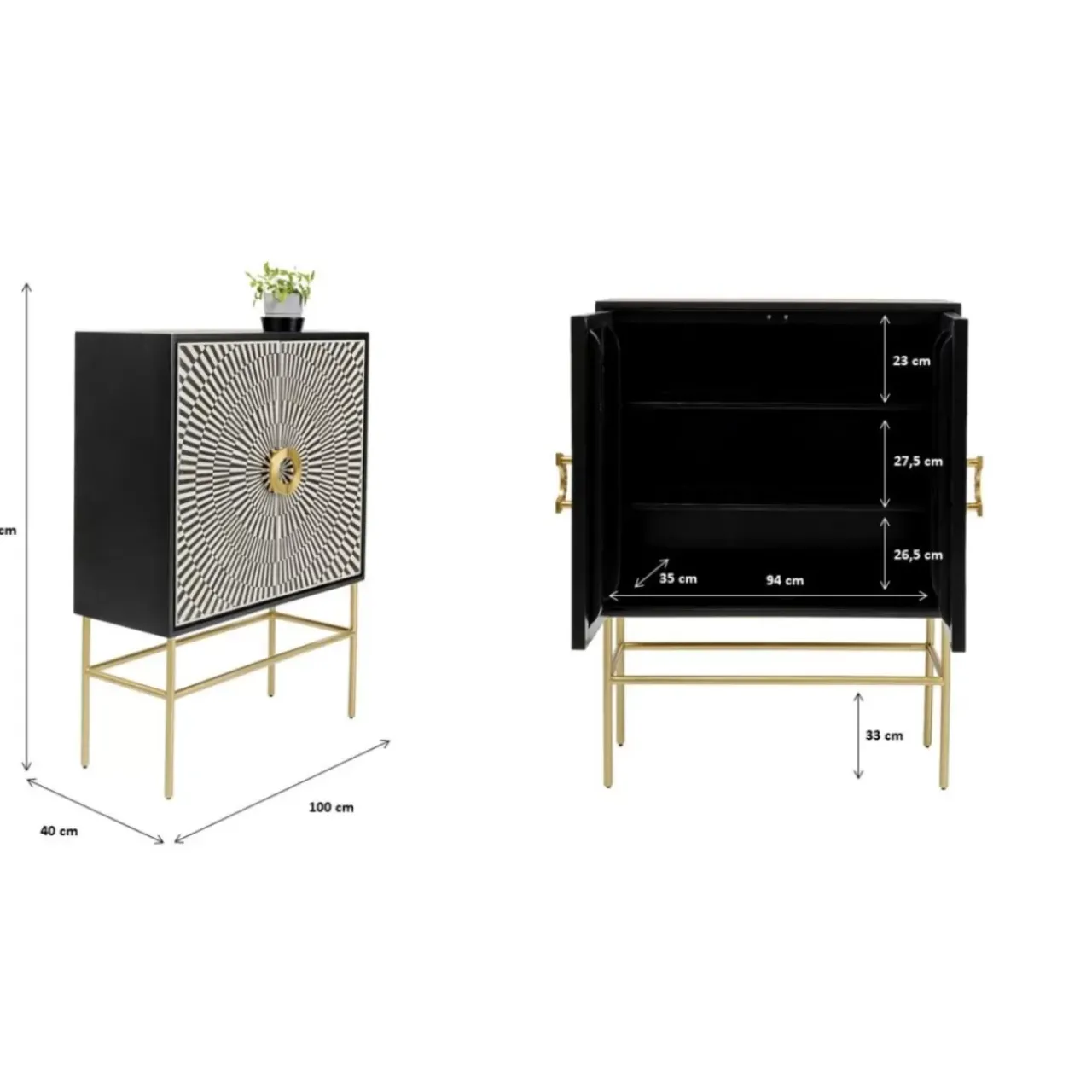 Kommoden & Sideboards|KARE Design Highboard Electro