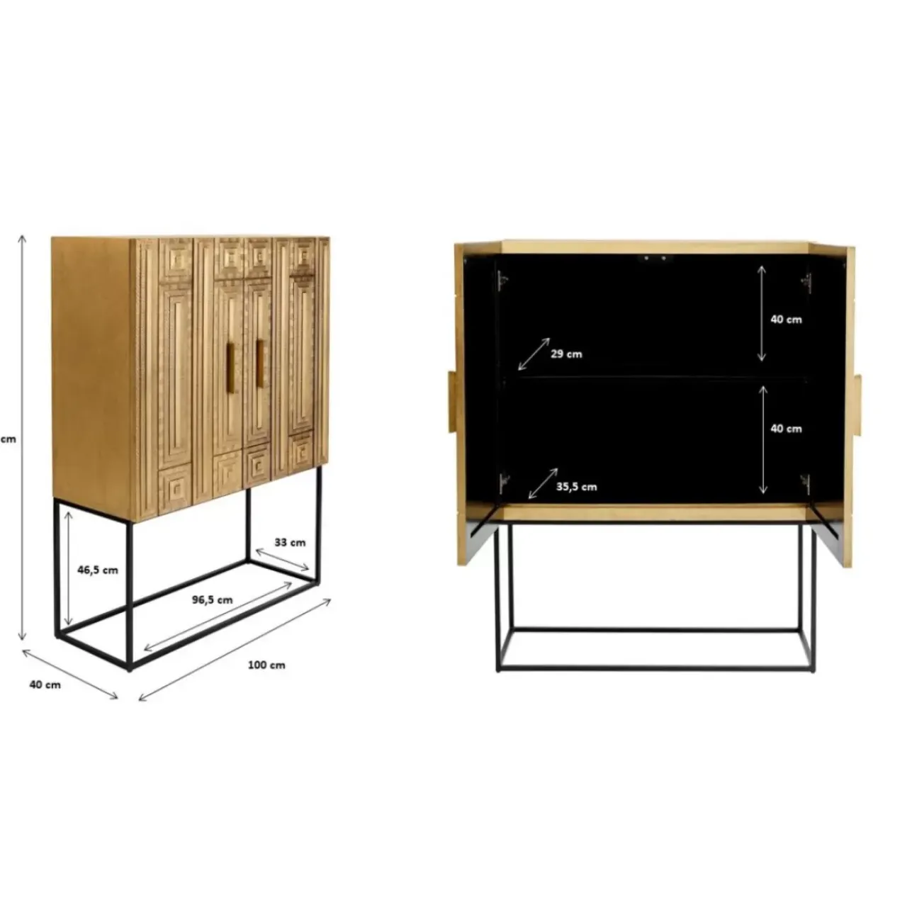 Kommoden & Sideboards|KARE Design Highboard Marrakesh