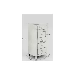 Kommoden & Sideboards|KARE Design Hochkommode Luxury 5 Schube