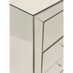 Kommoden & Sideboards|KARE Design Hochkommode Luxury Champagne 5 Schube