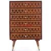 Kommoden & Sideboards|KARE Design Hochkommode Muskat 6 Schube