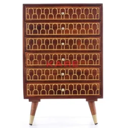 Kommoden & Sideboards|KARE Design Hochkommode Muskat 6 Schube