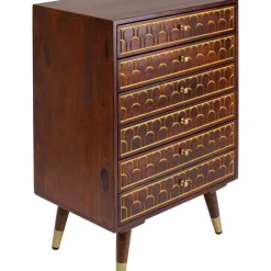 Kommoden & Sideboards|KARE Design Hochkommode Muskat 6 Schube