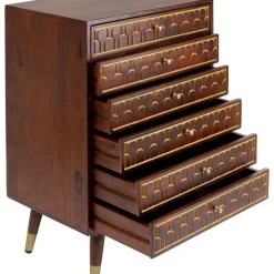 Kommoden & Sideboards|KARE Design Hochkommode Muskat 6 Schube
