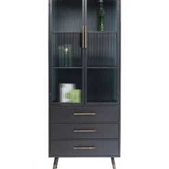 Regale|KARE Design Hochschrank La Gomera 2 Turen 3 Schube