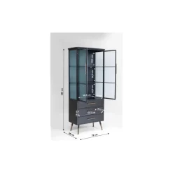 Regale|KARE Design Hochschrank La Gomera 2 Turen 3 Schube