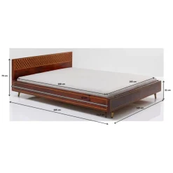 Betten|KARE Design Holzbett Muskat 160X200
