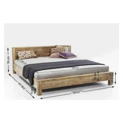 Betten|KARE Design Holzbett Puro 160X200Cm