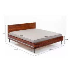 Betten|KARE Design Holzbett Ravello 160X200