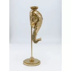 Kerzenständer & Laternen|KARE Design Kerzenständer Elephant Head Gold 49Cm