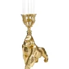 Kerzenständer & Laternen|KARE Design Kerzenständer Gorilla Gold