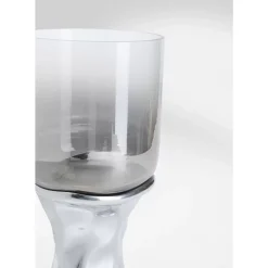 Kerzenständer & Laternen|KARE Design Kerzenständer Jade Silber 33Cm