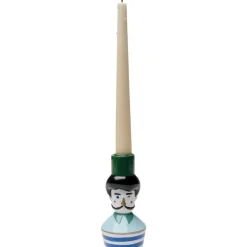 Kerzenständer & Laternen|KARE Design Kerzenständer Monsieur Mustache 16Cm