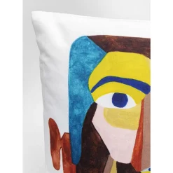 Kissen|KARE Design Kissen Artistic Face 45X45Cm