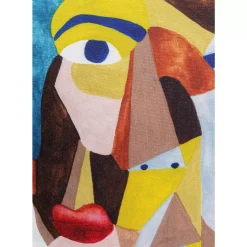 Kissen|KARE Design Kissen Artistic Face 45X45Cm