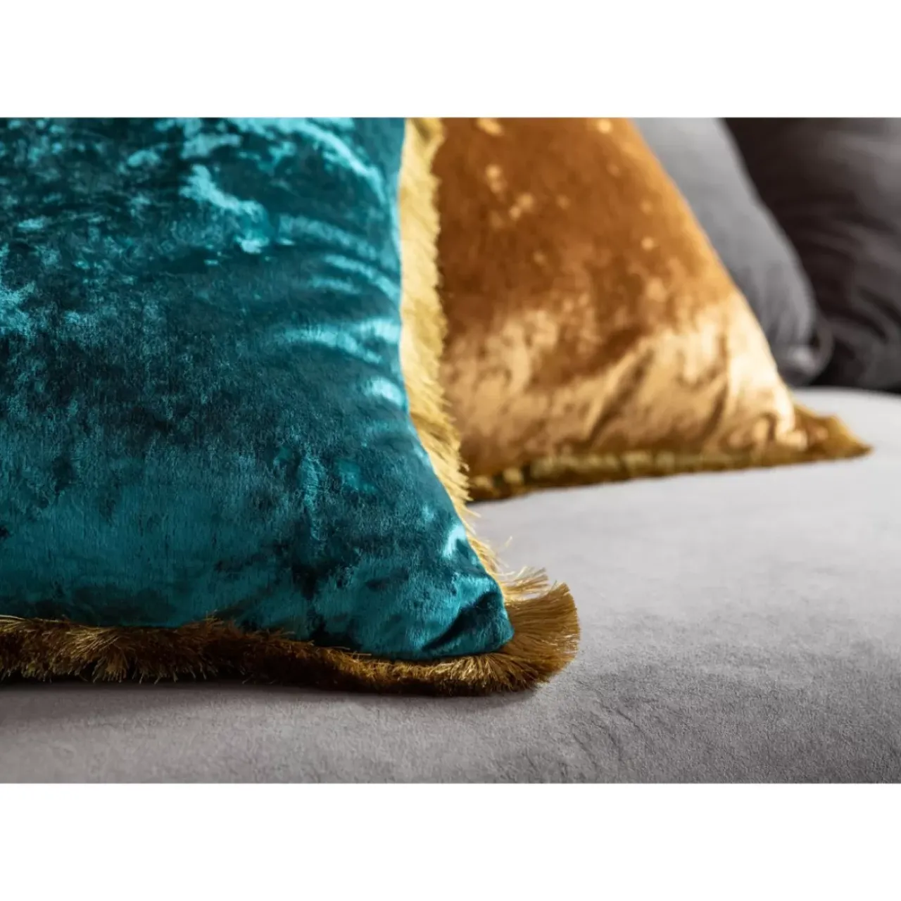 Kissen|KARE Design Kissen Cannes Petrol 45X45Cm