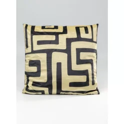 Kissen|KARE Design Kissen Labyrinth Schwarz 45X45Cm