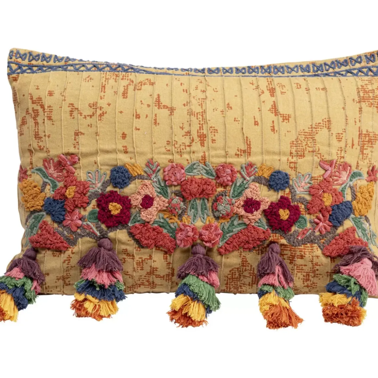 Kissen|KARE Design Kissen Textured Tassels 50X35Cm