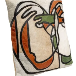 Kissen|KARE Design Kissen Thoughts Faces 40X40Cm