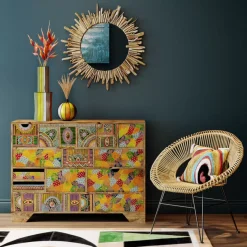 Kissen|KARE Design Kissen Waves Multi 45X45Cm