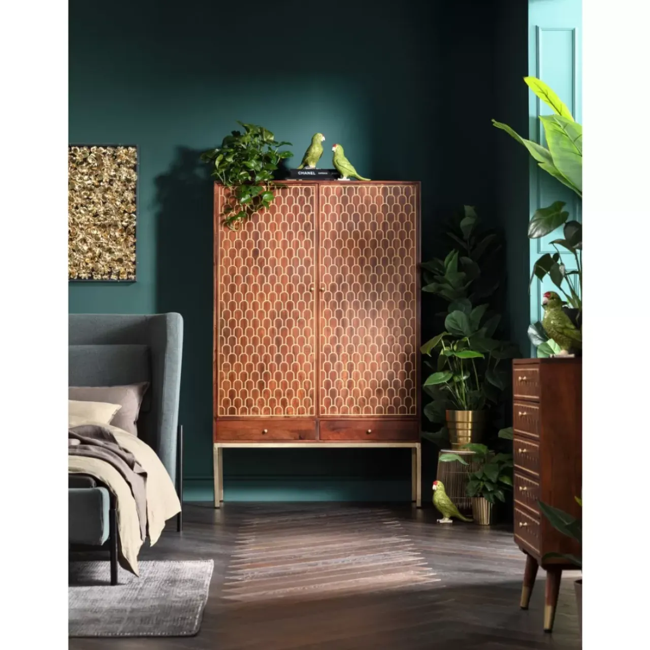 Regale|KARE Design Kleiderschrank Muskat