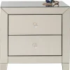 Kommoden & Sideboards|KARE Design Kommode Klein Luxury Champagne 2 Schube