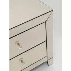 Kommoden & Sideboards|KARE Design Kommode Klein Luxury Champagne 2 Schube