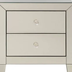 Kommoden & Sideboards|KARE Design Kommode Klein Luxury Champagne 2 Schube