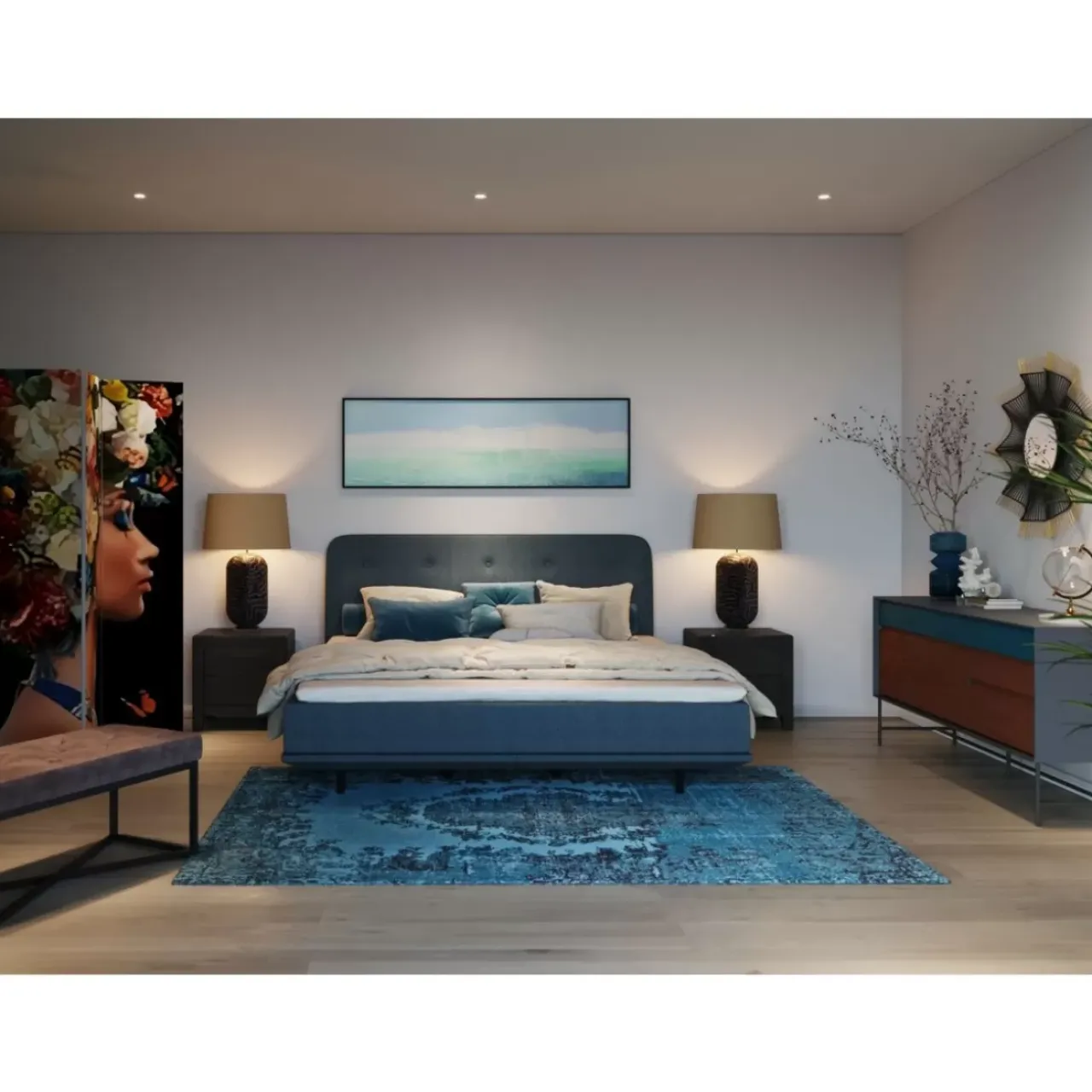Kommoden & Sideboards|KARE Design Kommode Klein Luxury Push 2 Schube Grau