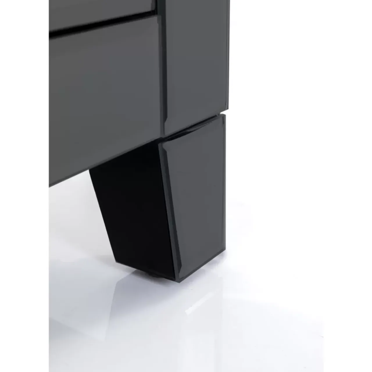 Kommoden & Sideboards|KARE Design Kommode Klein Luxury Push 2 Schube Grau