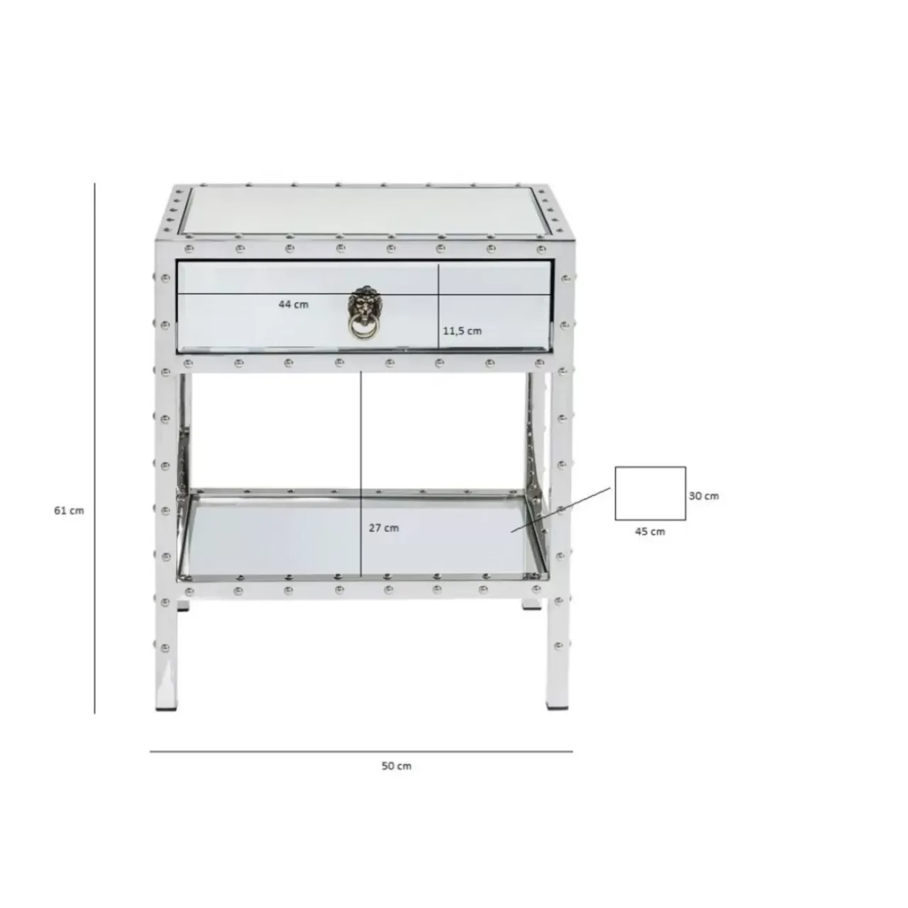 Kommoden & Sideboards|KARE Design Kommode Klein Rivet