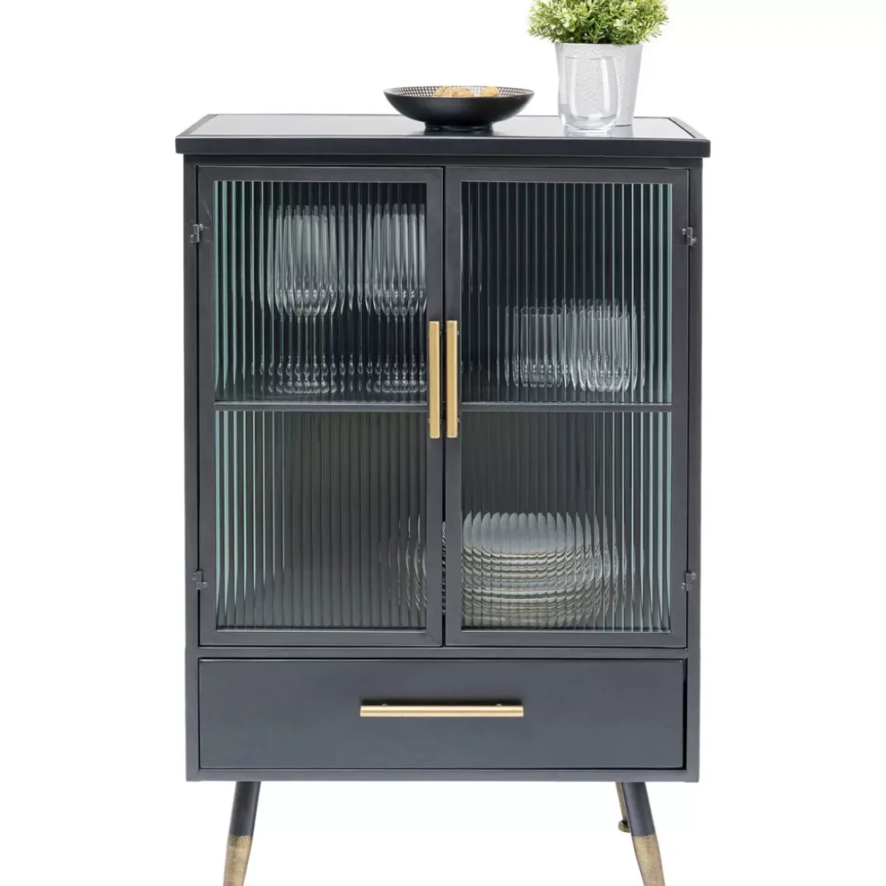 Regale|KARE Design Kommode La Gomera 2 Turen 1 Schub