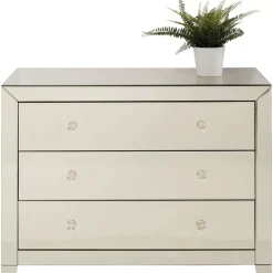 Kommoden & Sideboards|KARE Design Kommode Luxury Champagne 3 Schube