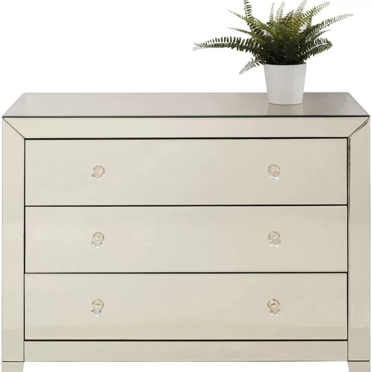 Kommoden & Sideboards|KARE Design Kommode Luxury Champagne 3 Schube