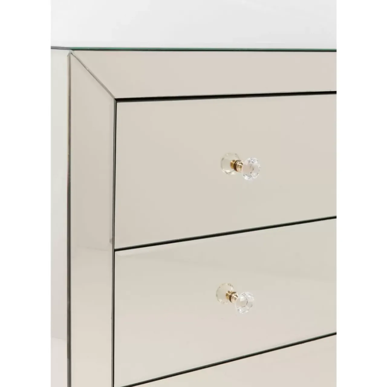Kommoden & Sideboards|KARE Design Kommode Luxury Champagne 3 Schube