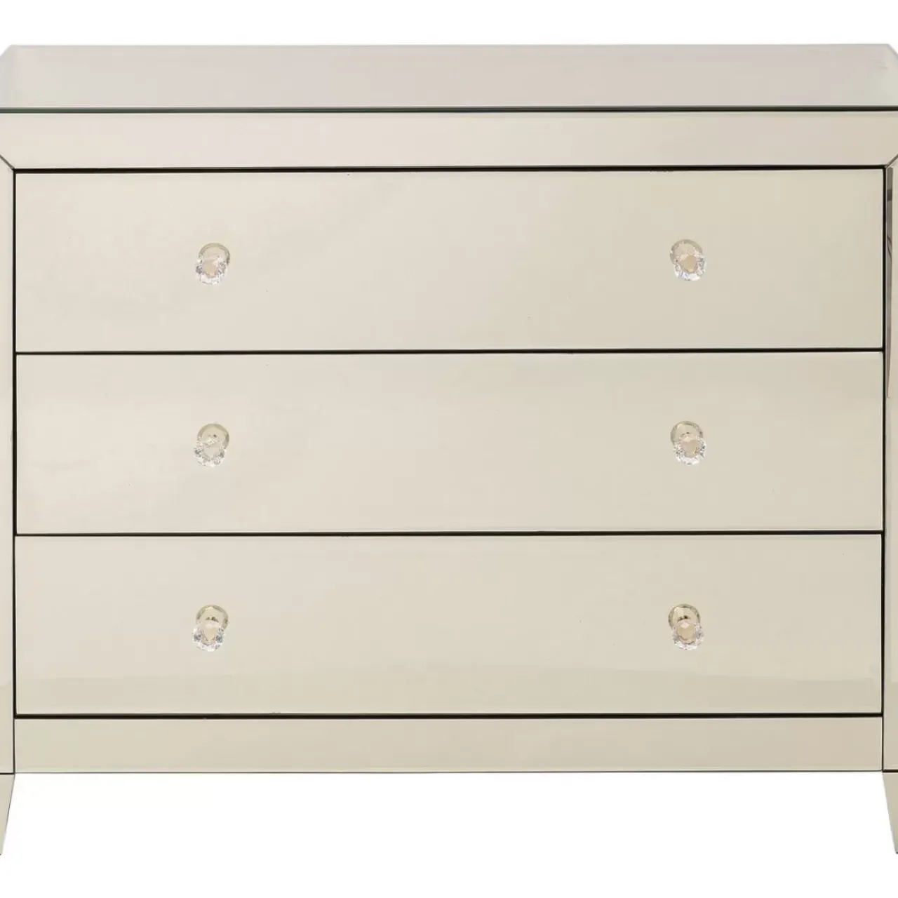 Kommoden & Sideboards|KARE Design Kommode Luxury Champagne 3 Schube
