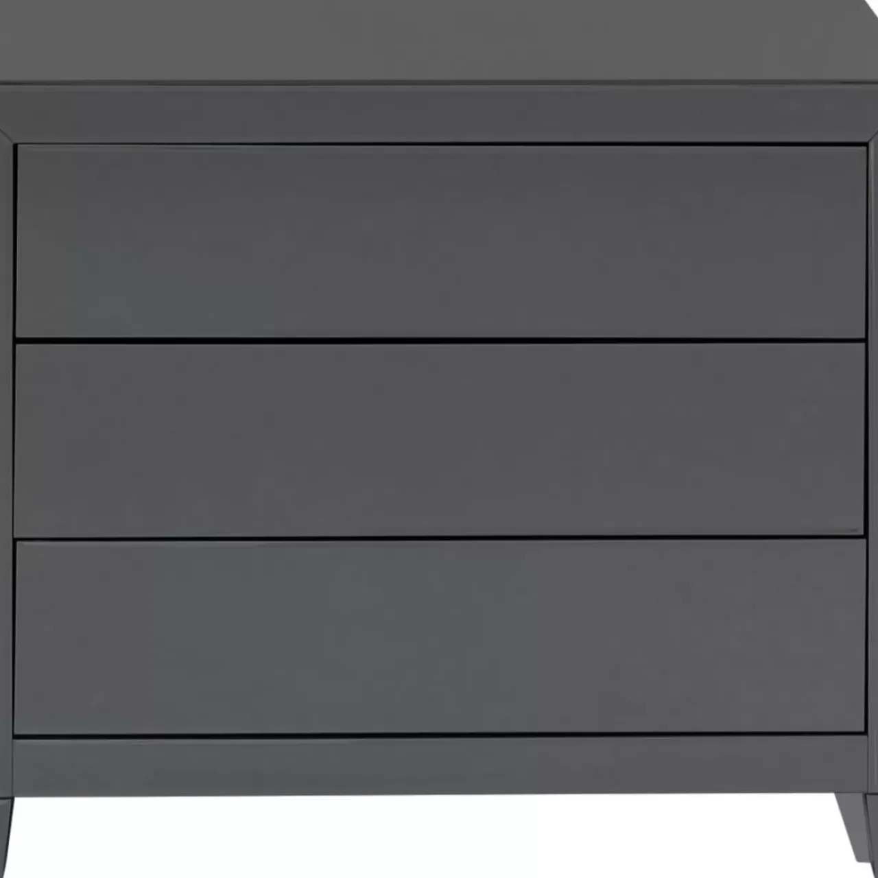 Kommoden & Sideboards|KARE Design Kommode Luxury Push 3 Schube Grau