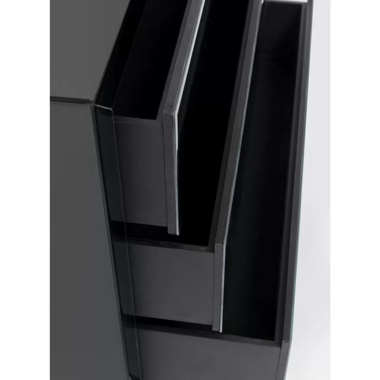 Kommoden & Sideboards|KARE Design Kommode Luxury Push 3 Schube Grau