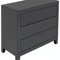 Kommoden & Sideboards|KARE Design Kommode Luxury Push 3 Schube Grau