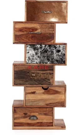 Kommoden & Sideboards|KARE Design Kommode Rodeo Zick Zack 6 Schube